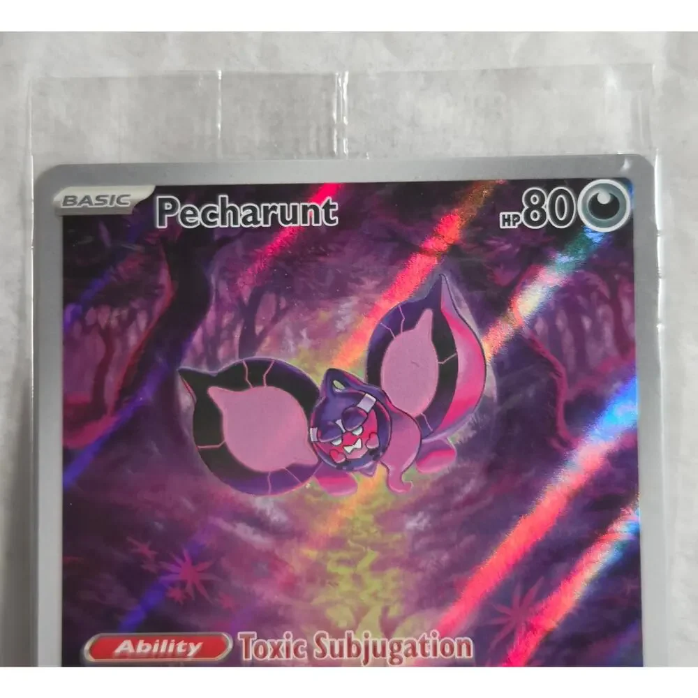 Pokemon Pecharunt Foil SVP-en-SV 129 Black Star Promo Card Factory Sealed 2024